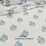 Quilted bedcover set super king size