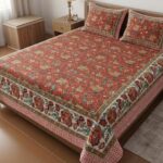 King size Bedsheet 7.5/9 feet with Pillow cover