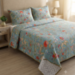 Quilted bedcover set